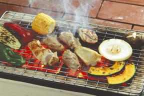 噛むほど旨い！青森シャモロックの素焼き風焼肉