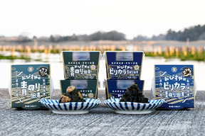 【生食感】おびすやの青のり佃煮食べ比べ　180g×各2p