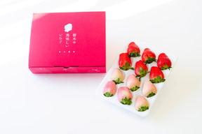 【ゲン担ぎ福袋】『とちあいか/ミルキーべりー　ゆりかーご』紅白！贈答用厳選！1パック9～15粒【ゆりかーご】450g以上　※熨斗対応・日付指定可※