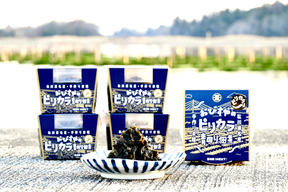 【生食感】おびすやのピリカラ青のり佃煮　180g×4p
