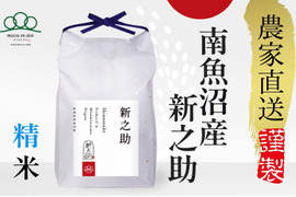 新米・令和4年産　新潟　新之助　白米5kg✖️2個★農家直送★色彩選別済19 令和4年産】雪蔵今摺米 新潟県奥阿賀産新之助特別栽培米 白米5kg