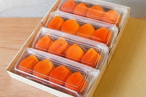 【ゲン担ぎ福袋】『あんぽ柿』約１kg (４パック）　しっとりトロッと冬の贅沢スイーツ（冷凍）