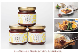 【万能かりんペースト】「香川県まんのう町のとろける蜂蜜かりん」
ジャムにも料理にも使用できる！カリンポリフェノールたっぷり！