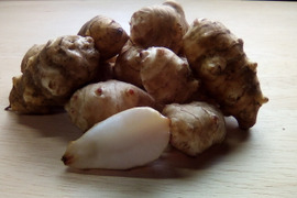自然栽培キクイモ　20kg（土付き）
