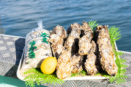 広島県産牡蠣むき身1kgと殻付き牡蠣20個セット(広島レモン付き)