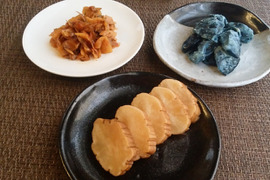 いぶりがっこ・なすからし粕漬【秋田のガッコ自慢!味くらべセット」3種盛り
