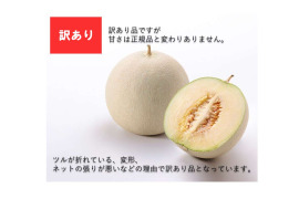 【訳あり】あっ晴れメロン2玉
