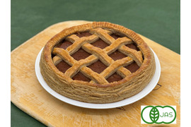 全部有機！Sweets㉞：アップルパイ(ホール)：食べる人の健康を考えた有機JAS対応アップルパイ(ホール)