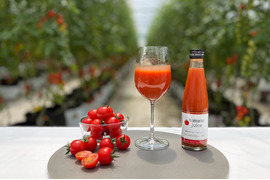 完熟ミニトマト100%ジュース(200mlx9本)濃厚・甘い・飲みやすい