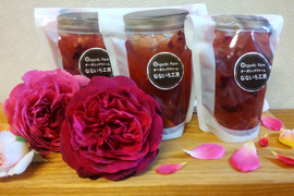 香る薔薇ジャム【自然栽培・エディブルローズ】優雅な香りに癒されます