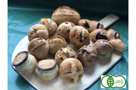 全部有機！パンセット⑮：麦の栽培から一貫生産　自然栽培有機小麦のみ使用した小さな有機フランスパンセット