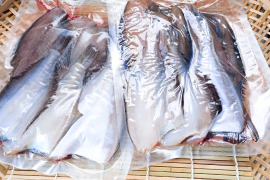 【訳あり】山形県庄内沖　カレイ干物詰め合わせ　冷凍　２パック