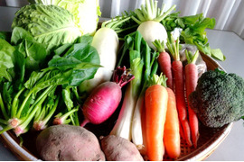 おまかせ野菜セット‼️100サイズの箱でお届け