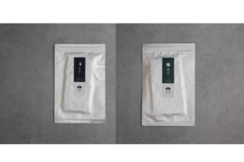 SALE！！【半切り 2品食べ比べセット】満月(焼海苔)1袋・半月(塩海苔)1袋入り