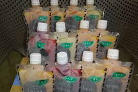 【冷凍ジュース　お中元　10個セット限りの販売】完熟生絞り冷凍ジュース150㎖を12種類