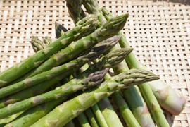 【大雪の雪解け水】アスパラガス 1kg サイズ混合・M - 2L