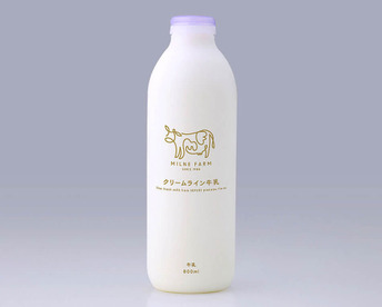 クリームライン牛乳 2本セット！「濃厚な甘み」にワッっと驚く！牛乳苦手もファンになっちゃう800ml×2本