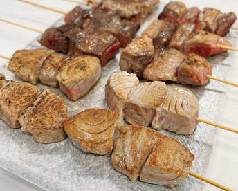 【母の日ギフト】たっぷり８本セット😲とびきり美味しいレア部位✨みやび鮪「希少部位串セット」～一度食べればハマる味🎶～