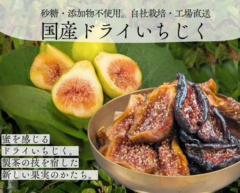 初回限定 密を感じるドライいちじく4種食べ比べ　20ｇ×4ｐ 砂糖不使用、添加物不使用。製茶の技が宿る新しい果実のかたち。腸活にぴったりのしっとりした国産のセミドライタイプです。