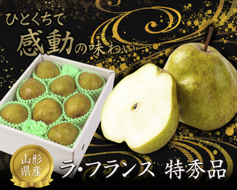 【2026年度先行予約】 食べ頃出荷だから安心！【 特秀品 ラ・フランス！洋梨】 約2㎏ 贈答・ギフト （5玉～9玉入） R3-01-01