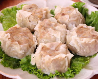 ＜セール＞ゴロっとした1個50gのビッグ焼売！元気豚 大粒肉焼売　300g（50g×6個入）　【341】