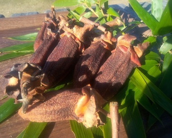 干し柿　自然栽培