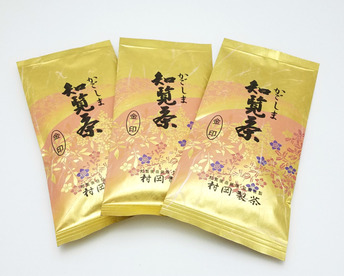 【金印3袋セット】 かごしま知覧茶　金印　1袋100g×3袋　鹿児島県知覧町後岳産 農家直送　煎茶　緑茶　お茶　深蒸し茶　2025年
