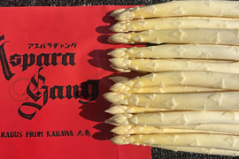 香川県産ホワイトアスパラ　Lサイズ1キロ「さぬきのめざめ」