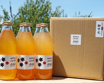 素材にこだわる方や大切な人への贈り物に🎁 無添加りんごジュース 3種×2 計6本🍎品種：ふじ・王林・ジョナゴールド🍎品種の違いを楽しむ♪　飲み比べセット✨