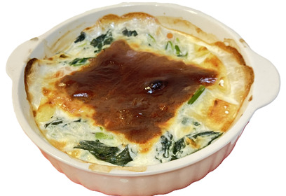 モログラ（モロヘイヤグラタン）