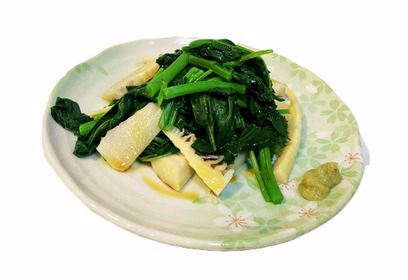 季節のモロヘイヤおひたし（春）