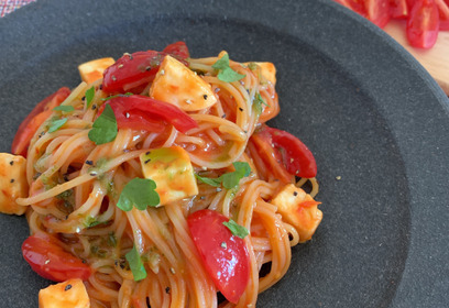 シュガープラムの冷製カッペリーニ