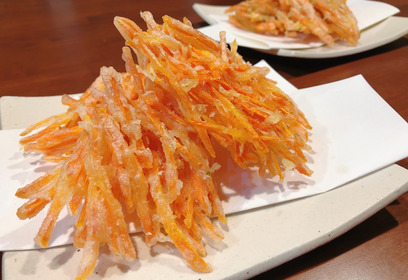 ◎にんじんかき揚げ