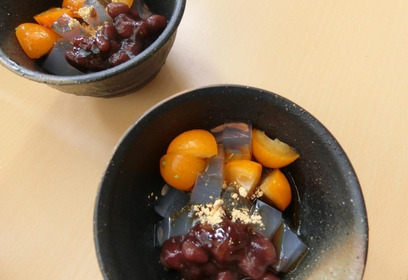 きんかんのあんみつ