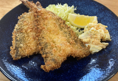 アジフライじゃありません！あゆフライ