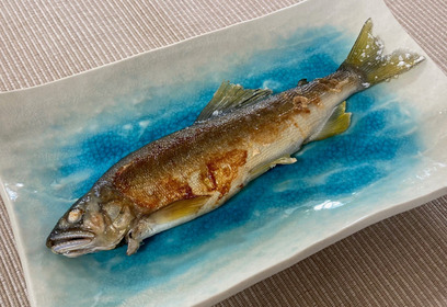 【後片付けが簡単！】鮎の塩焼き（フライパン編）