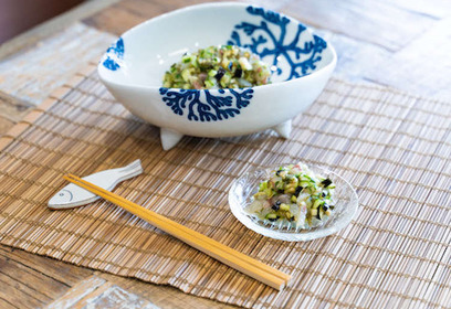 夏野菜と鯛の出汁！