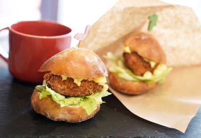 自宅で作る天草真鯛バーガー!