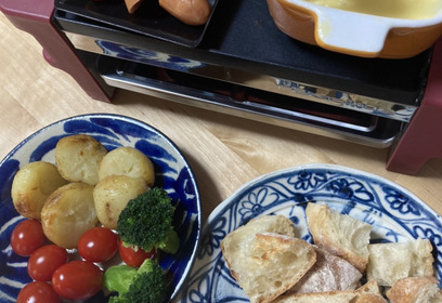 ミニトマトのチーズフォンデュ