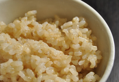 コシヒカリ玄米のみで炊く