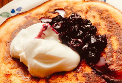 ブルーベリーのコンポート