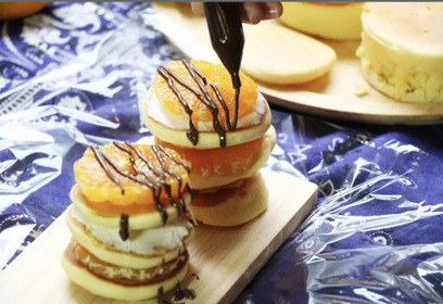 【レシピ】みかんホットケーキ