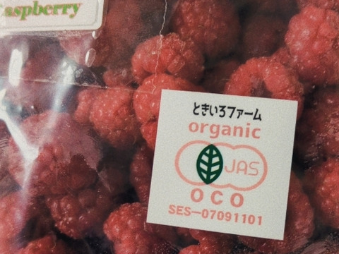 【有機JAS認証取得】赤色と黄色の食べ比べ！北海道十勝産冷凍ラズベリー（赤/黄　各500gずつ）［計1KG］