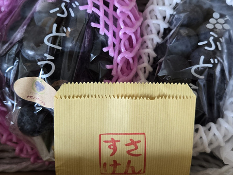 ◯完売御礼◯【家庭用】ナガノパープル　1kg/2~3房
