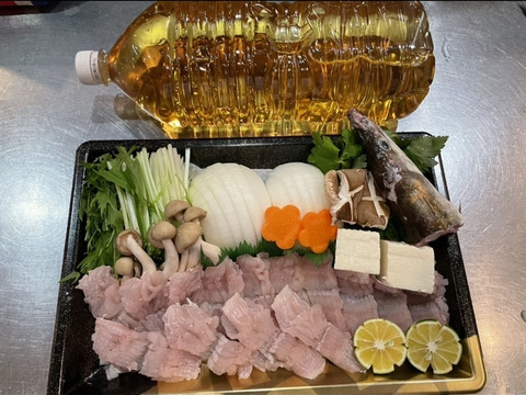 ⭐︎絶品大阪産ハモ⭐︎  ハモ鍋セット2人前　出汁付き