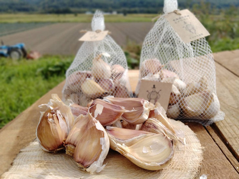 北海道在来種”エゾにんにく200g：北海道産のその他ニンニク｜食べ