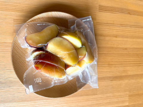 スムージーにぴったり！フルプロ農園の【冷凍りんご】 1kg (200g×5袋) 信州りんごを凍らせてみました#NKF00010