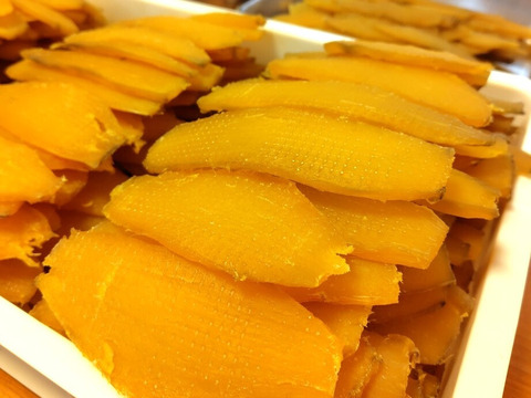 干し芋食べ比べセット「平干しタイプ100g×2袋」と「ひとくちタイプ90g×2袋」（大分県産、栽培期間中農薬・肥料不使用、メール便発送）