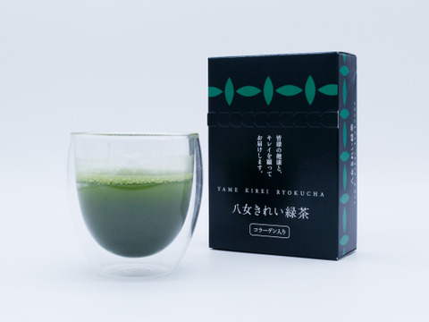 【コラーゲン入り】八女きれい緑茶 スティックタイプ