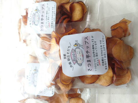 【丹後砂丘産 紅はるか使用】さつま芋チップス(76g×20袋)